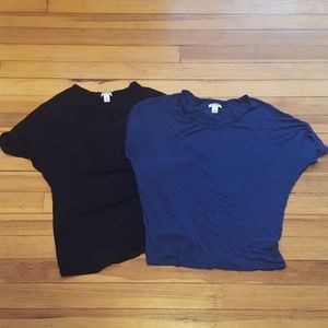 Lot of 2 Old Navy Dolman Sleeve Tees